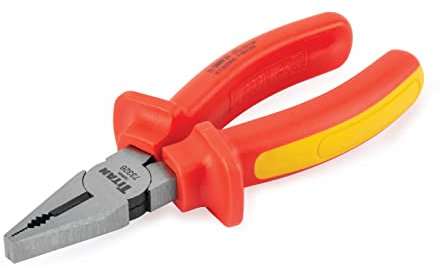 Titan 73326 Pinze combinate isolate VDE da 6 pollici
