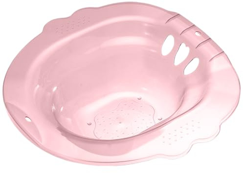 Baño Sitz para hemorroides con bañera de sitios portátil sobre el inodoro Sitz Baño Postparto con orificios de drenaje Atipo de bidet Estilo de área de asiento ancho 3, Baño Sitz para inodoro
