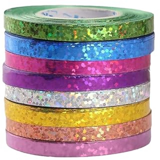 Dreamil 32 stelle filanti colorate in 8 colori, stelle filanti lunghe 320 metri, stelle filanti per matrimoni, decorazioni di compleanno, carnevale e occasioni festive