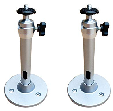 Smavles Supporto da Soffitto per Videoproiettore 2Pcs Supporto da Parete per Proiettore Staffa Proiettore Soffitto Montaggio Soffitto Proiettore per Casa Ufficio Sale Riunioni