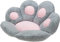 LANBAI Sitzkissen,Kissen für Katzenpfoten,niedliches Sitzkissen,für Sofa,Kissen für Katzenfüße,niedlich,Dekoration für den Außenbereich, Warmer Boden,Kissen, warm,hautfreundlich (60x60cm, grau)