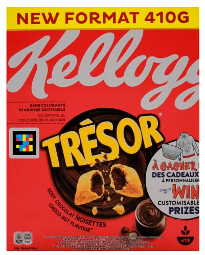 Kellogg's Trèsor Frühstückscerealien, 5er Pack (5 x 410g)