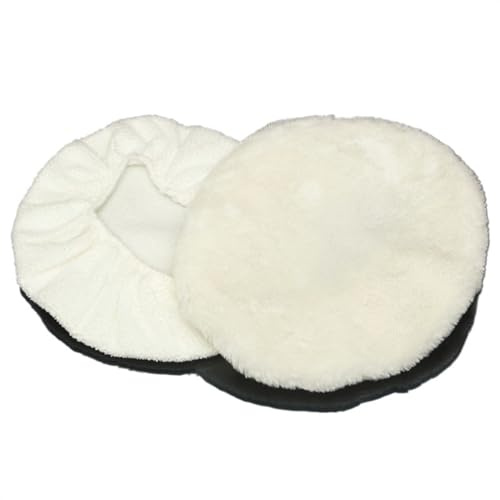 2 St/set 23 Cm Diameter Polering Motorhuv Buffert Polering Pad Applicera På 9 Tum & 10 Tum Bil Polerare