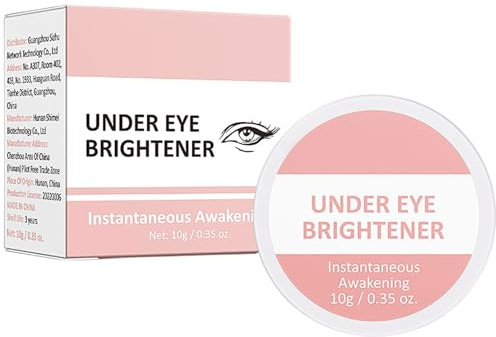 Under Eye Brightener Under-Eye Colour Corrector Brightening Under Eye Concealer Moisturising Instants Results
