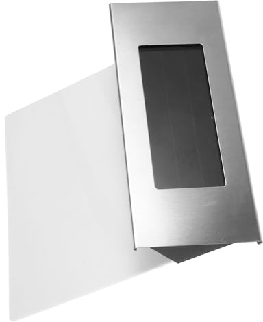 Tofficu Luz Digital Número De Casa Para Puerta De Casa Pasillo Pared o Patio Lámpara Solar Números y Luz Numérica Práctica Decoración Hogar