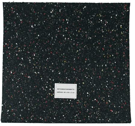 Europart Antivibration Unterlegematte Antirutschmatte Gummimatte 60x60x2cm Waschmaschine