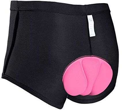JXJFOZ Caleçon de cyclisme pour femme - Rembourré - Sous-vêtement de cyclisme - Sous-vêtement de cyclisme - Sous-vêtement de cyclisme avec rembourrage en gel 3D