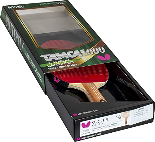 Butterfly Punisher Pro-Line Table Tennis Racket - Ideal for Incredibly Powerful Counter-Attacks from Both Sides - Recommended for Aspiring Professional Players - Pro-Line Series