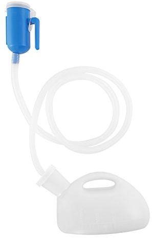 Urinale für Männer, 2000ML Urinsammler, Männer ältere Kinder Auslaufsicher Tragbarer Urinal Nachttopf Urinflasche mit Schlauch Urinflaschen für Männer für zu Hause Reiseflasche Camping Auto Reisen