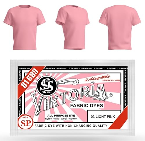 VIKTORIA Textilfarbe waschmaschinenfest (59 FARBEN) - stofffarbe, färbemittel textilien, stofffarben waschfest, textil farbe, kleidung färben