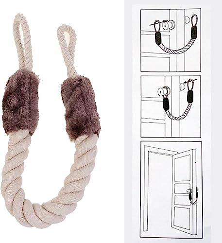 Cotton Rope Sailor Knob Door Stopper Slamming Shut Wedge Door Handles Stoppers Door Stop Pet