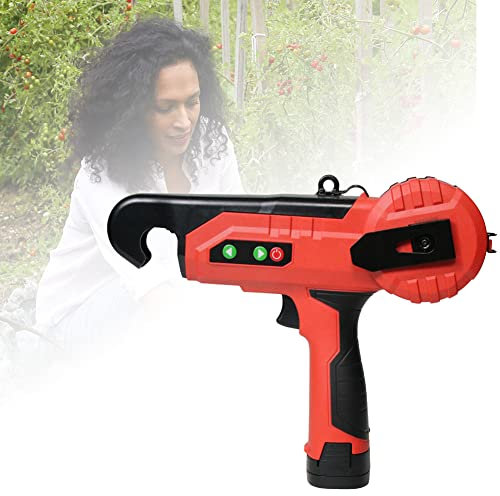 Strumento elettrico per legare le piante da vigneto, macchina per legare le piante da giardino per pomodori, cetrioli, frutta e verdura, attrezzi per innesti da giardino, fascette per ortaggi, uva,