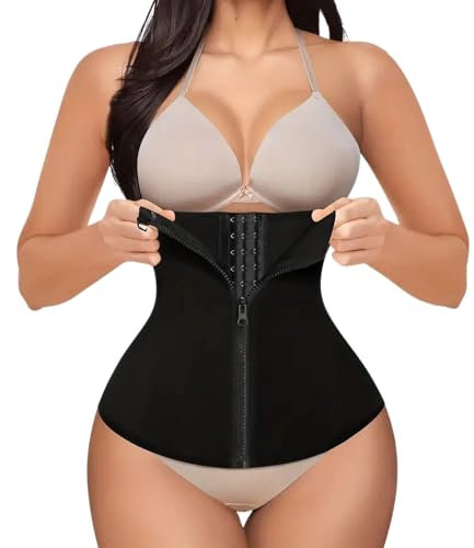 XOPOZON Waist Trainer, Shapewear Damen, Unterbrust Korsett Damen, Unterbrust Korsage bauchweg, Corset top, Corsage Bauchweg (M)
