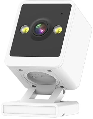 Säkerhetskamera, 1080P kamera inomhus babykamera 2MP rörelsedetektion Tvåvägsljud babymonitor övervakningskameror för hemsäkerhet(2MP Add 128G Card)