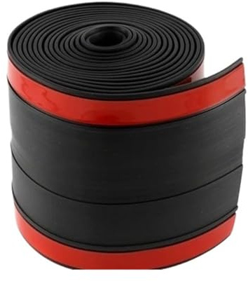 Strip Weather Stripping 1.7mm Adhesive Rubber 11 * 340cm Truck Bed Tailgate Gap Cover Filler Seal Shield Lip Weather Stripping Cap Kit Universal