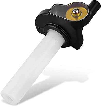 KIMISS Para moto, manillar de gas visual 22mm, empuñadura de aceleración para dirt bike, diseño naranja con rodillo, grips para motocicleta