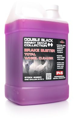 P & S Professional Detail Products Brake Buster Wheel Cleaner - Non-Acid Formula, Removes Brake Dust, Dirt, & Corrosion