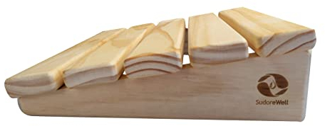 SudoreWell® Sauna Kopfstütze Exklusiv aus hochwertigem Birkenholz