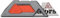 Hultafors UBX Stamina Utility Blades (Dispenser of 5)