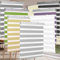 Verdunkelungsrollo Thermorollo 40 x 200 cm Dachfenster Verdunkelung Sonnenschutz Seitenzugrollo Sonnenschutz Rollo mit Bohren für Fenster, Dunkelgrau