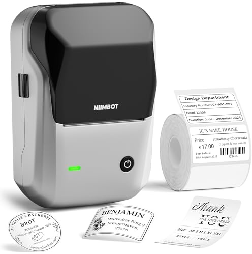NIIMBOT B1 etikettmaskin silver