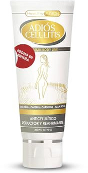 Adiós Celulitis Gel Healthy Fusion | Potente anticelulítico reductor intensivo | Reafirma, Tonifica y Elimina la Piel de Naranja | Combate la Celulitis y Reducción de Grasa Localizada | | 200ml
