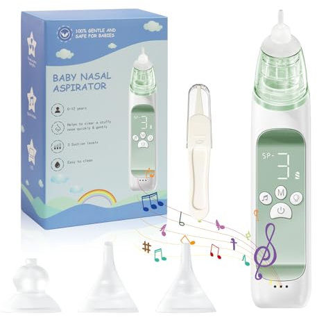 Nasensauger Baby | Nasensekretsauger Baby | Nasensauger Baby Elektrisch Mit 3 SaugstäRken