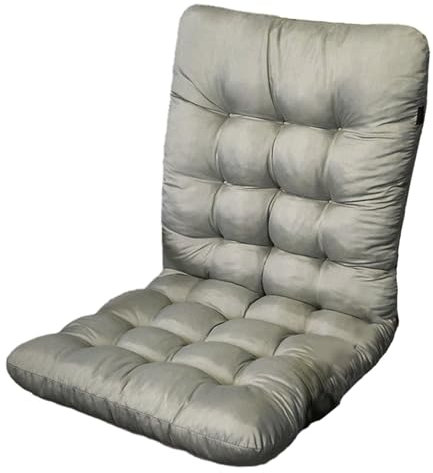 Garden Chair Cushions with Back,Outdoor Seat Pads with High Backrest, Thick Patio Lightweight Seat Pads Non-Slip Sun Lounger Recliner Chair Cushions Gifts for Dad Fathers Day