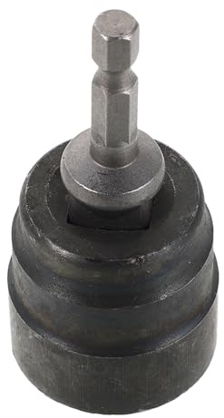 Gadpiparty Adaptador de Taladro Llave de Vaso de Acero al Carbono para Gato de Coche y Diseño Cruzado para Cambio Rápido de Neumáticos en Emergencias