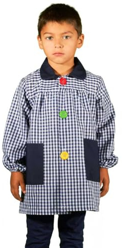 KLOTTZ 901B - BABI CUADROS GUARDERIA bebé-niños color: MARINO talla: 2