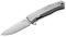 LionSteel Unisex – Erwachsene Myto Titanium Grey Taschenmesser, Grau, 20 cm