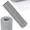 Bakaji Rete Metallica Elettrosaldata Altezza 50 cm Lunghezza 10 MT Maglia 6 x 6 mm Zincata per Recinzione e Gabbie Animali in Metallo Bricolage Fai da Te Voliera Giardinaggio