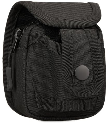 Laroal Utomhusutrustning Midjeväska Midjepaket Utility Gadget Gear Verktygspåse Bälteplånbok Utomhusverktygsförvaringsväska Blcak 1st