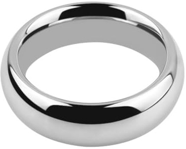 5 storlekar av premiumviktade ringar i rostfritt stål för män, metallringar för fördröjningsövningar-RDMF04 (35mm)