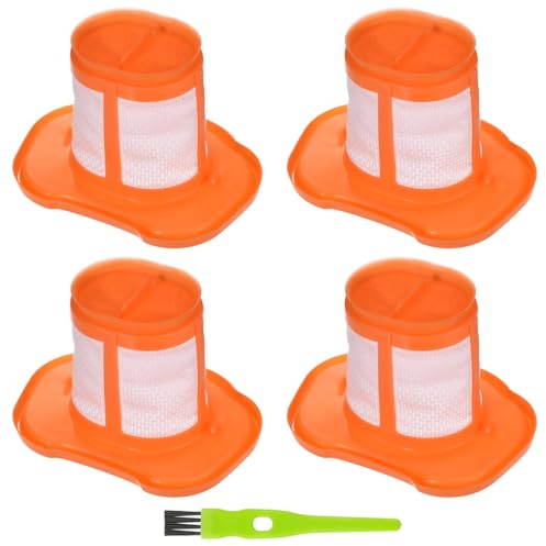 4 Stück Filter für Black Decker BHHV320B BHHV320J BHHV520BF BHHV520BFP BHHV520BT BHHV520JF HHVK320J10 HHVK320J61 HHVK415B01 HHVKF10 Akku Handstaubsauger Filter Ersatzfilter Staubsaugerfilter