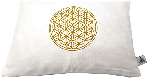 myZirbe Kissenbezug Blume des Lebens 30x20 cm