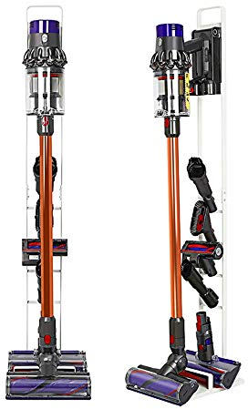 Bison Ständer für Dyson Akkusauger – Organizer & Halterung für Dyson Gen5, V15s, V15, V12 Slim, V11, V10, V8, V7, V6, DC30 – DC35 | Standfuß mit Rahmen für kabellose Dyson Staubsauger