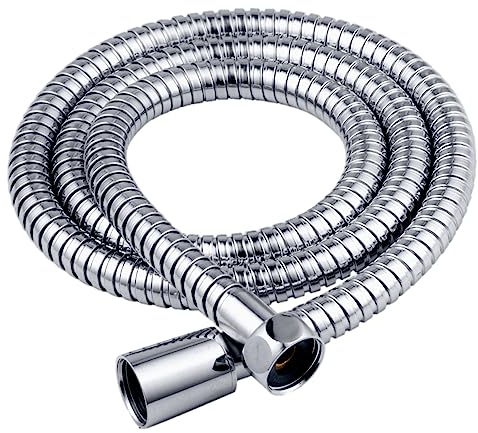 ZOTTI Shower Hose 1.25m – Stainless Steel Replacement Shower Hose – Leakproof and Anti-Kink – Universal Standard Fitting – High Pressure Resistance – Easy DIY Replacement