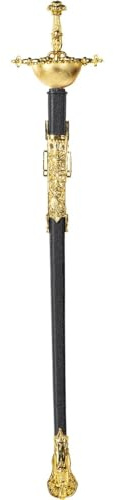 Funidelia | Espada de Mosquetero con Vaina para Hombre y Mujer Mosquetero, Espadachín - Accesorios para Adultos, Accesorio para Disfraz - Gris/Plateado