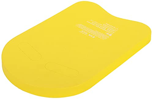 Kickboard, EVA Swim Training Aid Kick Board Flotteurs de Piscine avec Poignée de Trou Intégrée Kick Board Swim Adult Swim Kickboard pour Adultes et Enfants (Yellow)