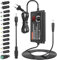 RWSRW 3V-24V Universal Netzteil 3A 72W Einstellbares Netzteil 100-240V AC zu DC Transformator Konverter mit Digitalanzeige und 14 Tipps für Haushaltselektronik, DC Motor, 3A Max