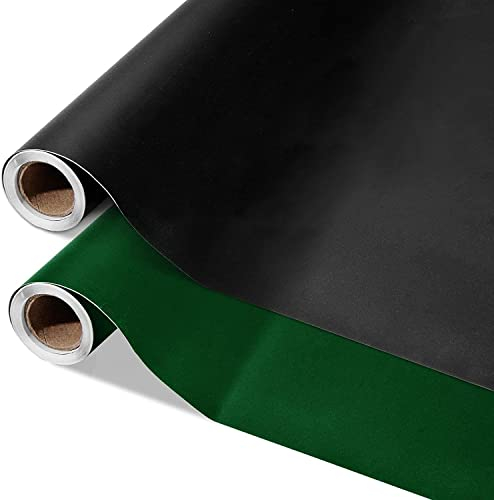 Tafelfolie selbstklebend | Testnote 1,7 | einfach anbringbar | bewährt für Zuhause und im Büro zum Schreiben, Zeichnen & Basteln | als Klebefolie, Möbel- und Wandfolie (grün, Rolle 60x300 cm)