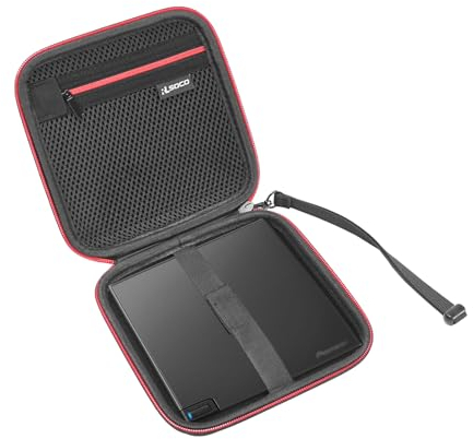 RLSOCO Hard Case for Pioneer BDR-XD07B /BDR-XD07S/ BDR-XD07UHD/BDR XS07S Blu-ray Burner External Drive & Pioneer BDR-XD08UMB-S/ XD08B/BDR-XD08S/BDR-XD08G External Blu-ray Drive (Case Only)