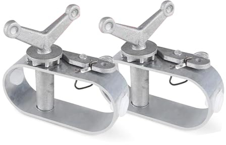 NEWHE 2 Stück Spannschloss für Seil Poolabdeckung, Aluminiumlegierung Spannschlösser für Poolabdeckungen，Spannverschluss Seil Seilspanner für Befestigung schwimmbadabdeckung