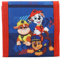 Vadobag Kinder Geldbörse Paw Patrol Go Pups Go Blau, Cartoon, Polyester, Schlank, Mehrere Fächer, Reißverschluss, 10x10 cm
