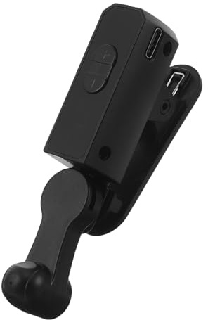 TOGEVAL Clicker Automático Recargable para Pantalla de Smartphone Negro Dispositivo Portátil con Clic Continuo Ajustable Herramienta Multifunción para Transmisión en Directo y Creación de