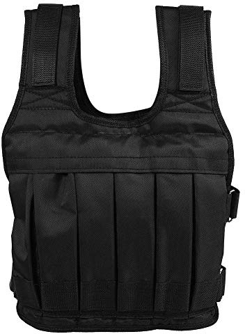 Gilet Pesi Regolabile, Vestibilità Personalizzabile Giubbotto Allenamento 50kg con Carico Regolabile for Atleti Fitness Corsa Outdoor
