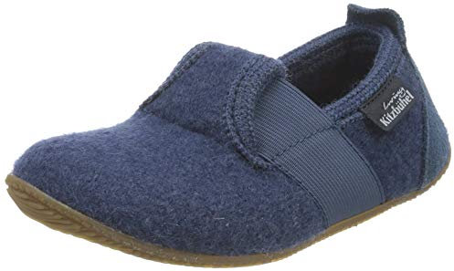 Living Kitzbühel T-Modell unifarben Hausschuh, Midnight Navy, 26 EU