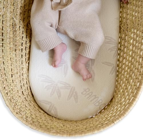 Clair de Lune Noah Pod® Couffin en Bambou Naturel 74 x 28 cm