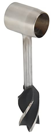 Llave de Barrena de Mano Herramienta de Colonos de Supervivencia Broca de Barrena de Madera de Ojo Escocés para Acampar, Bushcrafting Y Mochilero Al Aire Libre